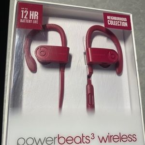 Beats By Dre - Powerbeats 3 - Brick Red